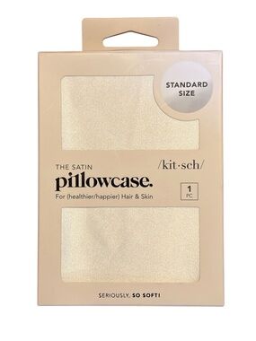 Kitsch Satin Pillowcase - Ivory